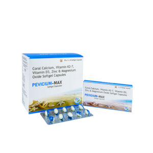 Coral Calcium, Vitamin K2-7, Vitamin D3, Zinc & Magnesium Oxide Softgel Capsules