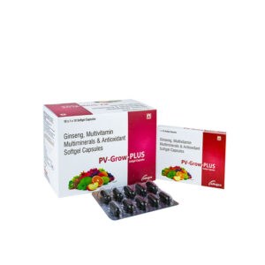 Ginseng, Multivitamin Multiminerals & Antioxidant Softgel Capsules