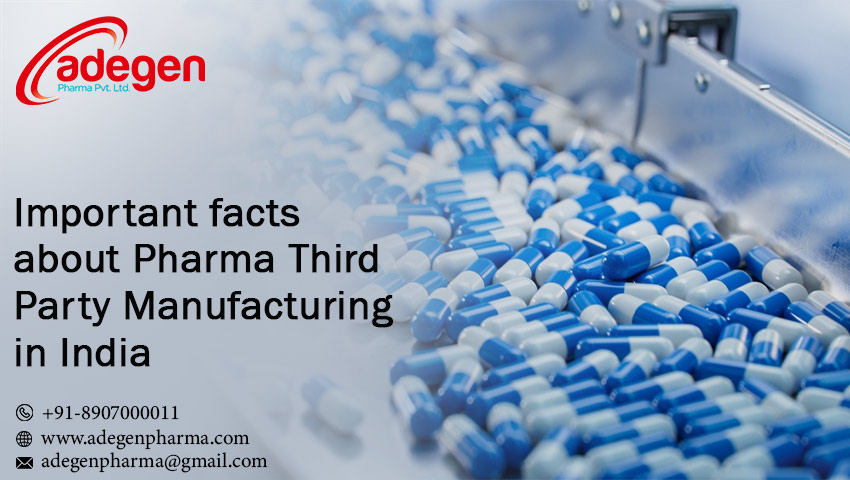 Pharma Third Party Manufacturing in India