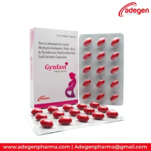 Docosahexaenoic Acid, Methylcobalamin, Folic Acid, Pyridoxine Hydrochloride Soft Gelatin Capsules