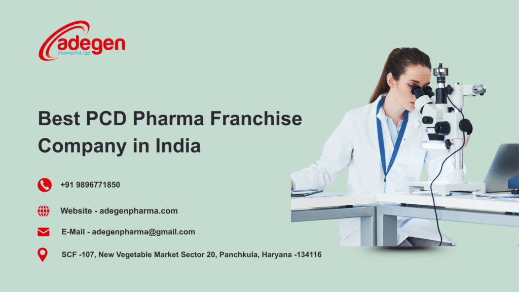 Best PCD Pharma Franchise Company in India