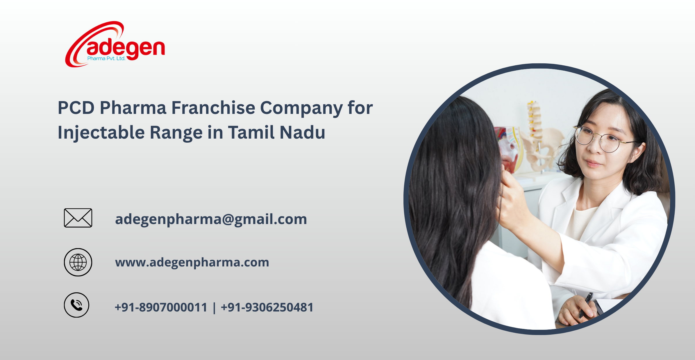 PCD Pharma Franchise Company for Injectable Range in Tamil Nadu